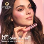 L'Oreal Paris True Match Lumi Le Liquid Blush, Intense Lightweight Blush Formula With Liquid Pigments, Dewy Worth It, 0.33 Fl Oz - Image 7