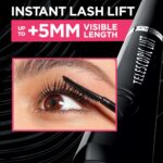 L'Oreal Paris Telescopic Lift Mascara, Lengthening and Volumizing Eye Makeup, Lash Lift with Up to 36HR Wear, Washable, Blackest Black, 0.33 Fl Oz - Image 6
