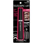 L'Oreal Paris Telescopic Lift Mascara, Lengthening and Volumizing Eye Makeup, Lash Lift with Up to 36HR Wear, Washable, Blackest Black, 0.33 Fl Oz - Image 9