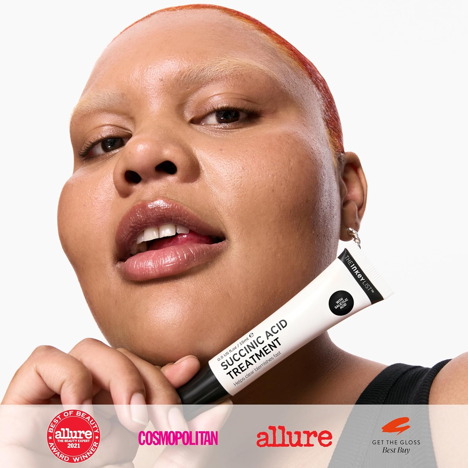 The INKEY List Succinic Acid Treatment 15ml, Clears Blemishes, Acne Treatment, Vegan Friendly, Suitable For All Skin Types - Image 7