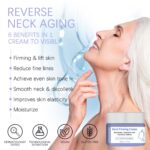 Neck Firming Cream Pure, Anti-Aging Tighten & Lift Neck Cream, Chest Neck Creams for Tightening & Firming Wrinkles, Moisturizing Even Skin Tone for Men & Women, Day & Night 1.7 oz - Image 3