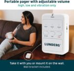 Lunderg Early Alert Bed Alarm for Elderly Adults - Wireless Sensor Pad & Pager - with Pre-Alert Smart Technology - Safety Bed Alarms and Fall Prevention for Elderly and Dementia Patients - Image 5