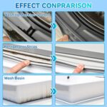 Home Remover Gel, 8 Fl Oz Household Washing Machine Cleaner for Washing Machine, Refrigerator Strips, for Tiles Grout Sealant Bathroom Cleaning Home Kitchen Sinks Cleaning Grout Cleaner - Image 3