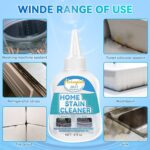 Home Remover Gel, 8 Fl Oz Household Washing Machine Cleaner for Washing Machine, Refrigerator Strips, for Tiles Grout Sealant Bathroom Cleaning Home Kitchen Sinks Cleaning Grout Cleaner - Image 4