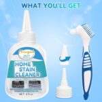 Home Remover Gel, 8 Fl Oz Household Washing Machine Cleaner for Washing Machine, Refrigerator Strips, for Tiles Grout Sealant Bathroom Cleaning Home Kitchen Sinks Cleaning Grout Cleaner - Image 7