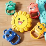 Baby Gyms Play Mats, Play Piano Gym Mat, Activity Mat for Tummy Time with 5 Infant Learning Sensory, Music and Lights for Newborns and Toddlers (Dark Blue) - Image 6