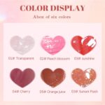 Yasovigi Lip Stain Lip Oil Plumping Lip Tint Moisturizing Lip Gloss, Transparent Lip Balm Care Stick Nourishing Repairing Non-sticky, Moisture&Lighten Lip Lines - Image 8