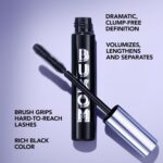 BUXOM Lash Volumizing Mascara, Up to 3X More Volume, Voluminous & Lengthening Mascara for Lash Lift, Cruelty-Free, Black - Image 5