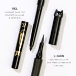 tarte sex kitten liner – Black Full Size Eyeliner Pen with Mineral Pigments for Bold, Nourished Lashes, Waterproof, All-Day Wear, Easy to Apply, Vegan & Cruelty Free - Image 6