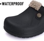 Beslip Classic Fur Lined Clogs Waterproof Winter Fuzzy Slippers for Women Men Indoor and Outdoor - Image 5