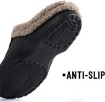 Beslip Classic Fur Lined Clogs Waterproof Winter Fuzzy Slippers for Women Men Indoor and Outdoor - Image 6