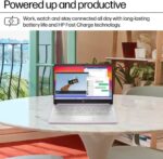 HP 14 Ultrabook, Intel CPU, 32GB RAM, 1.6TB Storage (128GB OnBoard w/ 512GB Portable Drive + 1TB OneDrive), Up to 12 hrs Battery Life, Windows 11 Pro, Honey Lavender, w/WOWPC 3-in-1 Bundle - Image 7