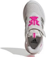 adidas Unisex-Kids X_PLR Path Elastic Lace, Dash Grey/Silver Metallic/Shock Pink, 2 - Image 3