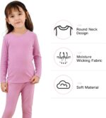 Thermal Underwear for Kids Toddler Winter Base Layer Long Johns Sets for Girls Boys - Image 4