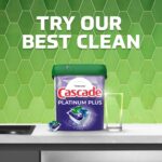 Cascade Platinum Plus Dishwasher Pod, Dish Detergent ActionPacs, Dishwasher Detergent, Fresh, 52 Count - Image 10