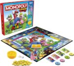 Monopoly Junior Super Mario Edition Board Game, Fun Kids' Ages 5 and Up, Explore The Mushroom Kingdom as Mario, Peach, Yoshi, or Luigi (Amazon Exclusive) - Image 18