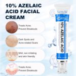 Azelaic Acid 10% Cream for Face - Acne Cream for Rosacea Reducing Relief Pimple Breakouts Blackhead Pigmentation and Redness - Azelaic Acid Gel For Facial and Skin Care - Image 3