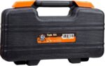 CARTMAN 39 Piece Tool Set General Household Hand Kit with Plastic Toolbox Storage Case Orange - Image 8