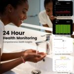 Fitness Tracker with Sleep Tracking, 24/7 Activity Tracker, Step Tracker, Heart Rate, Blood Oxygen, Stress Management, 5ATM Waterproof, No Subscription Fee for iOS & Android - Image 5