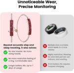 Fitness Tracker with Sleep Tracking, 24/7 Activity Tracker, Step Tracker, Heart Rate, Blood Oxygen, Stress Management, 5ATM Waterproof, No Subscription Fee for iOS & Android - Image 6