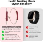 Fitness Tracker with Sleep Tracking, 24/7 Activity Tracker, Step Tracker, Heart Rate, Blood Oxygen, Stress Management, 5ATM Waterproof, No Subscription Fee for iOS & Android - Image 7