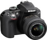 Nikon D3300 24.2 MP CMOS Digital SLR with Auto Focus-S DX Nikkor 18-55mm f/3.5-5.6G VR II Zoom Lens (Black) - Image 4