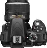Nikon D3300 24.2 MP CMOS Digital SLR with Auto Focus-S DX Nikkor 18-55mm f/3.5-5.6G VR II Zoom Lens (Black) - Image 9