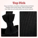 BACSAC Baby Girls Mary Jane Flats with Bow Soft Sole Non-Slip Crib Shoes Infant Toddler First Walkers Princess Dress Shoes - Image 5