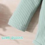 GDTOGRT Baby Girl Clothes Newborn Infant Outfits Ruffle Romper+ Floral Pants + Cute Headband Sets for Girls - Image 10