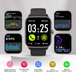 Spade & Co Health Smartwatch 4 - Smartwatch for Men & Women, Heart Rate, Sleep & SpO2 Monitor, Pedometer, Fitness Tracker, Answer/Make Calls IP68 Waterproof iOS & Android Compatible - Image 3