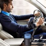 Phone Holders for Your Car Cupholder, 2 in 1 Cell Phone Holder Mount with Cup Holder Expandable Base, 360 Degree Rotating Neck, Fits All 4-7" Smartphones and Most Bottles, 1 Pack - Image 5