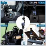 Phone Holders for Your Car Cupholder, 2 in 1 Cell Phone Holder Mount with Cup Holder Expandable Base, 360 Degree Rotating Neck, Fits All 4-7" Smartphones and Most Bottles, 1 Pack - Image 9
