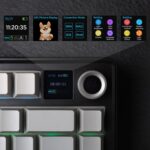 EPOMAKER X Aula F75 MAX Wireless Mechanical Keyboard with TFT Screen and Knob, Gasket Gaming Keyboard in 75% Layout, Hot Swappable, RGB Backlight, for PC/Mac/Linux (Black Gradient) - Image 5