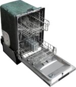 KoolMore KM-DW1852-PR 18 in. ADA Panel Ready with 8 Place Settings 52 DB Dishwasher in Stainless-Steel, UL and Energy Star Certified - Image 13