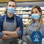 MED PRIDE Blue Medical Masks, Pack of 50 Face Masks, Disposable 3-Ply Earloop Masks, Breathable Non-Woven, Comfortable and Protective for Adults - Image 6