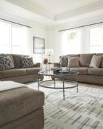 Signature Design by Ashley Stonemeade Casual Sofa with 4 Toss Pillows, Dark Brown - Image 16