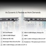 Lenovo ThinkBook 16 G7 Business Laptop, 16” FHD+, AMD Ryzen 5 7533HS, 64GB DDR5, 2TB NVMe, WiFi 6 + BT, RJ-45, HDMI, Fingerprint Reader, HD Webcam, Win 11 Pro - Image 7