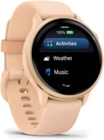 Garmin vívoactive® 6, Health and Fitness GPS Smartwatch, AMOLED Display, Up to 11 Days of Battery, Metallic Pink Dawn with Pink Dawn Band - Image 5