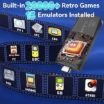 2025 New Retro Gaming Console, Game Stick, Retro Game Console with 20000+ Games & 15 Emulators, 4K HDMI Output, 2.4GHz Controllers for TV Plug and Play - Image 3