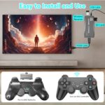 2025 New Retro Gaming Console, Game Stick, Retro Game Console with 20000+ Games & 15 Emulators, 4K HDMI Output, 2.4GHz Controllers for TV Plug and Play - Image 7
