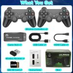 2025 New Retro Gaming Console, Game Stick, Retro Game Console with 20000+ Games & 15 Emulators, 4K HDMI Output, 2.4GHz Controllers for TV Plug and Play - Image 8