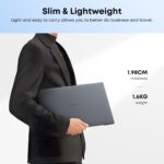 CHUWI Laptop Computer 15.6'', 256GB SSD 8GB DDR4, Windows 11 Business Laptop with Intel Celeron CPU, 2K FHD Display, TF Card, WiFi, Bluetooth, HDMI, Type-C, 38Wh Battery, Grey (Herobook Plus) - Image 7