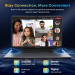 CHUWI Laptop Computer 15.6'', 256GB SSD 8GB DDR4, Windows 11 Business Laptop with Intel Celeron CPU, 2K FHD Display, TF Card, WiFi, Bluetooth, HDMI, Type-C, 38Wh Battery, Grey (Herobook Plus) - Image 10