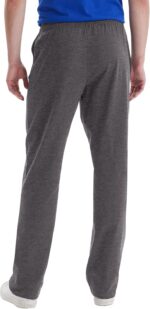 Hanes Men's Essentials Jersey Sweatpants, Cotton Lounge Pants with Pockets for Men, 32” Inseam - Image 3