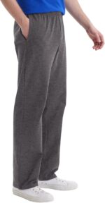 Hanes Men's Essentials Jersey Sweatpants, Cotton Lounge Pants with Pockets for Men, 32” Inseam - Image 4