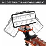 Smart Guitar Headphone Holder Mount,Universal Guitar Accessories for Live Broadcast,Teaching,Recording, Compatible for iPhone and Android Phones,Fits Electric Guitar,Bass,Ukulele - Image 6