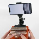 Smart Guitar Headphone Holder Mount,Universal Guitar Accessories for Live Broadcast,Teaching,Recording, Compatible for iPhone and Android Phones,Fits Electric Guitar,Bass,Ukulele - Image 8