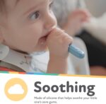 Nuby 3-Stage Baby's First Spoons Set - 3 Pack - 6+ Months - Baby Spoons with Easy Grip Handle - Pastels - Image 4