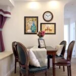 Wooden Wall Clock with Retro Design, 11 Inches Round Wall Clocks Battery Operated Silent Non-Ticking, Big Arabic Numerals, for Kitchen Living Room Classroom Gym and Pool, Brown - Image 8