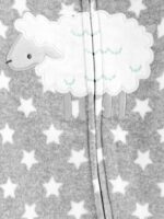 Simple Joys by Carter's unisex-baby 2-pack Neutral Fleece Footed Sleep and Play - Image 4